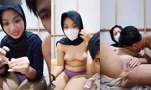 Bokep Abg Jilbab Hitam Dicolmekin Pacarnya