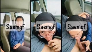 Bokep saemgf malaysia jilbab hitam blowjob dimobil